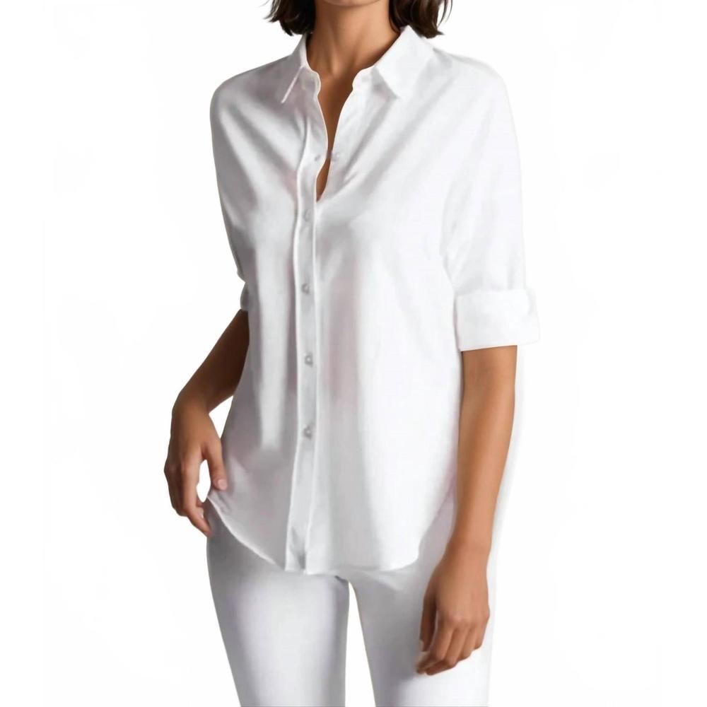 NEW BUKI ex-boyfriend shirt in white